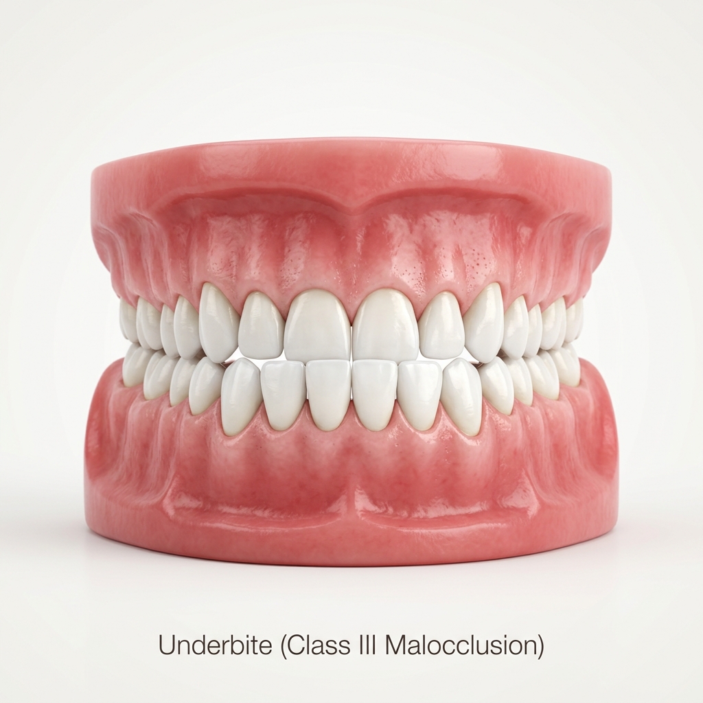 Underbite Malocclusion